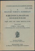 1935 A Magyar Turistaegyesület kirándulásai, pp.:24, 12x8cm