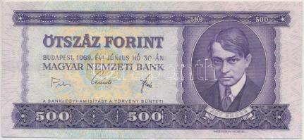 1969. 500Ft T:III szép papír