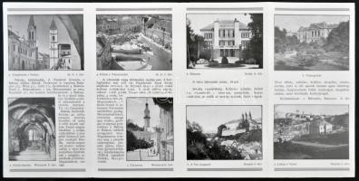 cca 1940 Veszprém, Ideális kiránduló-, nyaralóhely, turistaközpont a Bakony és Balatonvidék között, ...