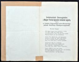 1902 A Magyar Tursita-Egyesület A. Domogleden, vagyis a vándor fogyasztási szövetkezet tagjainak fén...