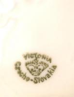 Victoria szlovák porcelán fűszertároló edények, matricás, nagy részük jelzett, kopásnyomokkal, m: 11...