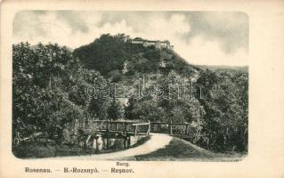 Rozsnyó, Barcarozsnyó, Rosenau; vár / castle; Albert Marzell