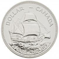 Kanada 1979. 1$ Ag "Griffon-hajó" eredeti tokban T:BU
Canada 1979. 1 Dollar Ag "Grif...