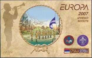 2007 Europa CEPT: Cserkészet bélyegfüzet Mi MH 1 (196-197)