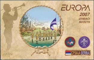2007 Europa CEPT: Cserkészet bélyegfüzet Mi MH 1 (196-197)