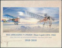 2010 Repülő bélyegfüzet Mi MH 2 (381-384)