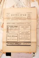 cca 1600-1900 Óriási okmány és nyomtatvány hagyaték tétel. Korai levelek az 1600-as évektől, egy rés...