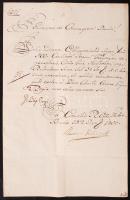 1800 Orczy László (1750-1807) főispán, kamarai elnök saját kézzel aláírt levele