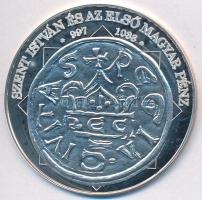 DN "A magyar nemzet pénzérméi - Az első magyar feliratú pénz 1848-1849" Ag emlékérem tanúsítvánnyal (10,54g/0,999/35mm) T:PP