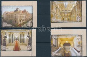 National Bank corner set + block Nemzeti Bank ívsarki sor + blokk