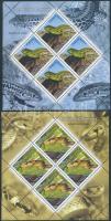 Hüllők kisív sor Reptiles mini sheet set