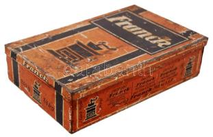 Franck kávépótlék nemes cikóriából,illusztrált fémdoboz,  16x10x3,5cm