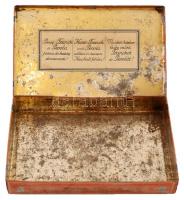 Franck kávépótlék,illusztrált fémdoboz,  17x10x2,5cm