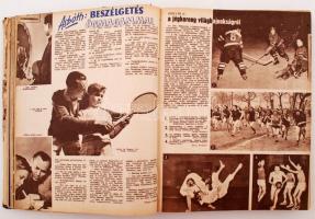 1955 Képes Sport. Az Országos Testnevelési és Sportbizottság Hetilapjainak számai egybe kötve
