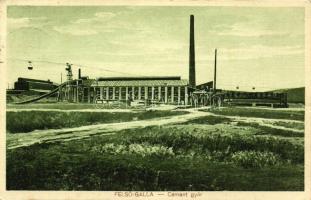 Felsőgalla, Cement gyár