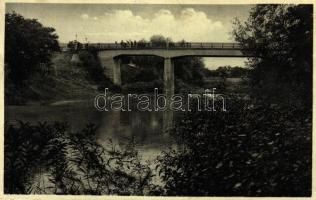 Vári, Váry; Borzsa folyó híd / river, bridge (EK)