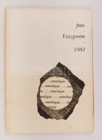 Mányoki Endre (szerk.): Veszprém. Antológia 1981. Veszprém Megyei Tanács Művelődési Osztálya. Kiadói papírkötés, képekkel illusztrált, enyhén kopott állapotban.