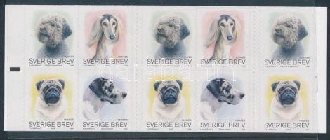 2008 Kutyák öntapadós bélyegfüzet Mi 2618-2621