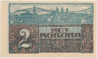 Pécs 1920. 2K pénztárjegy T:III