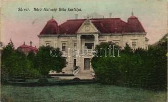Sárvár, Báró Hatvany Béla kastélya; kiadja Hesz Alfréd (r)