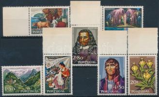 Portuguese-Brazilian Stamp Exhibition margin set, Portugál-brazil Bélyegkiállítás ívszéli sor