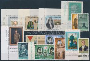 4 diff sets + 2 diff stamps, 4 klf sor + 2 klf önálló érték