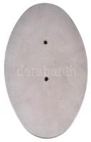 1989. "MVSZ (Magyar Vívó Szövetség) 1914-1989" Br és fém plakett eredeti tokban (110x65mm)...