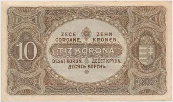 1920. 10K (4x) sorszámkövetők T:I,I-