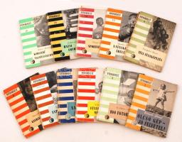 A Fotósorozat című kiadványsorozat 11 kötete. Bp., 1955-1966, Műszaki Könyvkiadó. Kiadói papírkötés, képekkel illusztrált, kötetenként változó állapotban.