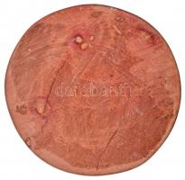 ~1960-1970. "Köszönet a Véradásért - 20 - Hatvan" kerámia plakett (~123mm) T:2- ph., lepat...