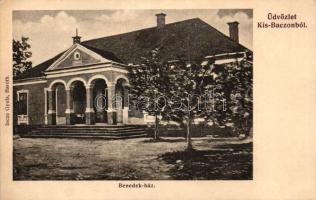 Kisbacon, Benedek ház / villa