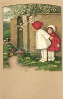 Children, Easter, A.R. No. 1409. litho s: Pauli Ebner