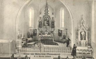 Temesmóra, Moravica, Római katolikus templom belső / Roman Catholic Church interior (EK)