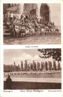 Esztergom, Szigeti sporttelep, Szent Antal Kollégium, tornagyakorlatok