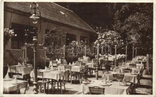 Budapest II. Róna Gyula "Veronika" étterme és kerthelyisége; Hidegkúti út 20. (EK)