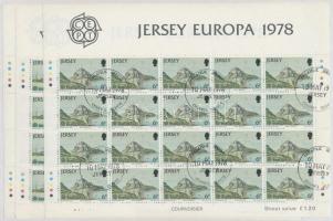Europa CEPT minisheet set, Europa CEPT kisívsor