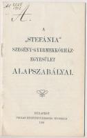 1912 A Stefánia Szegény-Gyermekkórház Egyesület alapszabályai, pp.:15, 16x10cm