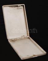 Ezüst(Ag) cigarettatárca virágmotívumos díszítéssel, jelzett, nettó: 136,3 g /
Silver(Ag) cigarette...