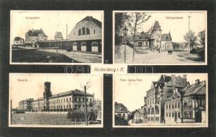Liberec, Reichenberg; Schlachthof, Kaserne / slaughterhouse, military barracks