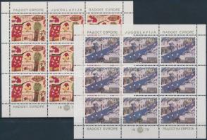 Európai Gyermek Találkozó kisív sor European Children Meeting minisheet set