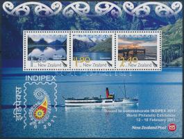Nemzetközi bélyegkiállítás, INDIPEX blokk, International Stamp Exhibition, INDIPEX block