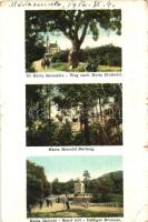 13 db RÉGI magyar városképes lap egy Arad lappal, vegyes minőség; több Pécs, egy litho / 13 old Hung...