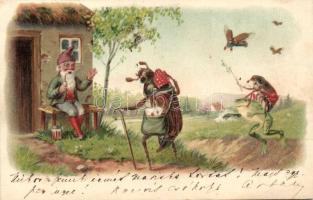 Pünkösd / Pentecost, litho