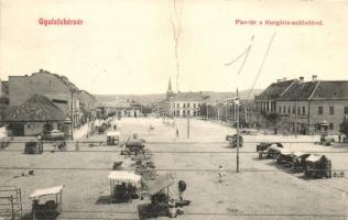 17 db RÉGI magyar városképes lap három erdélyi lappal, vegyes minőség; / 17 old Hungarian town-view postcard with one Transylvanian postcard, mixed quality;