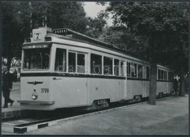 A csuklós villamos prototípusa a Budapesti Nemzetközi Vásáron, 10x15 cm