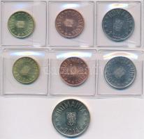 Románia 2013. 1b + 5b + 10b + 2014. 1b + 5b + 10b + 50b T:1-,2
Romania 2013. 1 Ban + 5 Bani + 10 Ba...