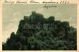 Lietava, Zsolnalitva; várrom / castle ruins (EK)