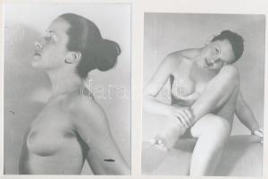 Aktok, 5 db utólagos nagyítás, 12x8 és 17x12 cm közötti méretekben