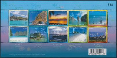 Tengerpartok kisív Coasts minisheet