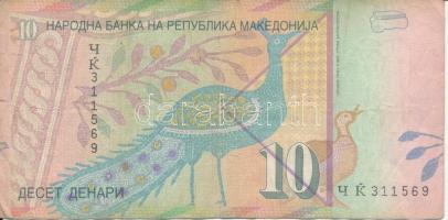 Macedónia 2003-2011. 10D (3x) + 100D (2x) T:III
Macedonia 2003-2011. 10 Denari (2x) + 100 Denari (2...
